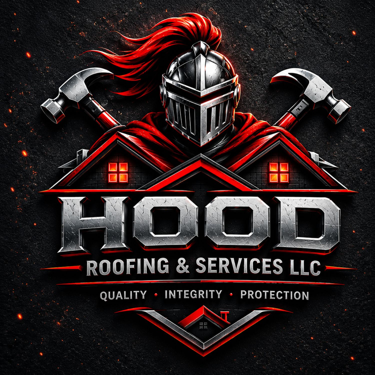 Hood Roofing Logo